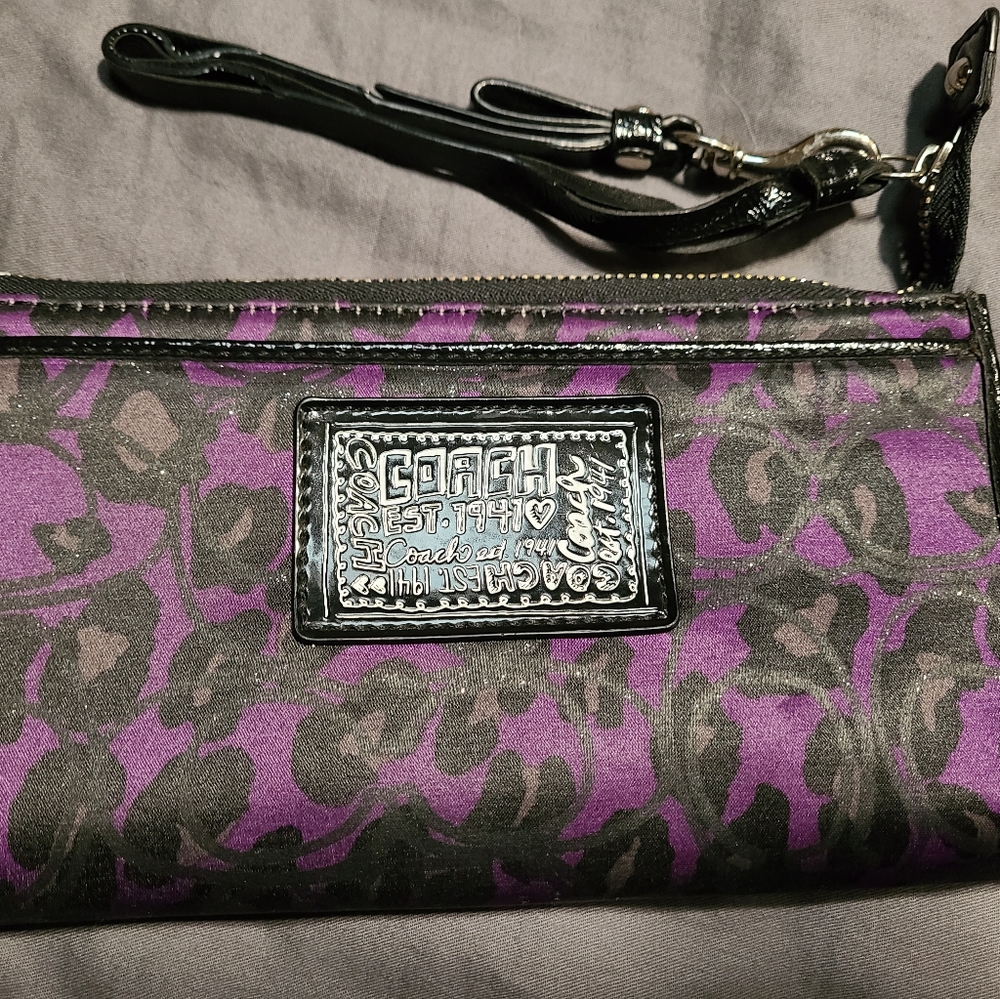 Coach poppy wallet